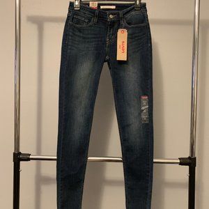 Levi's 535 Super Skinny Blue Jeans 27/30 (US 4)